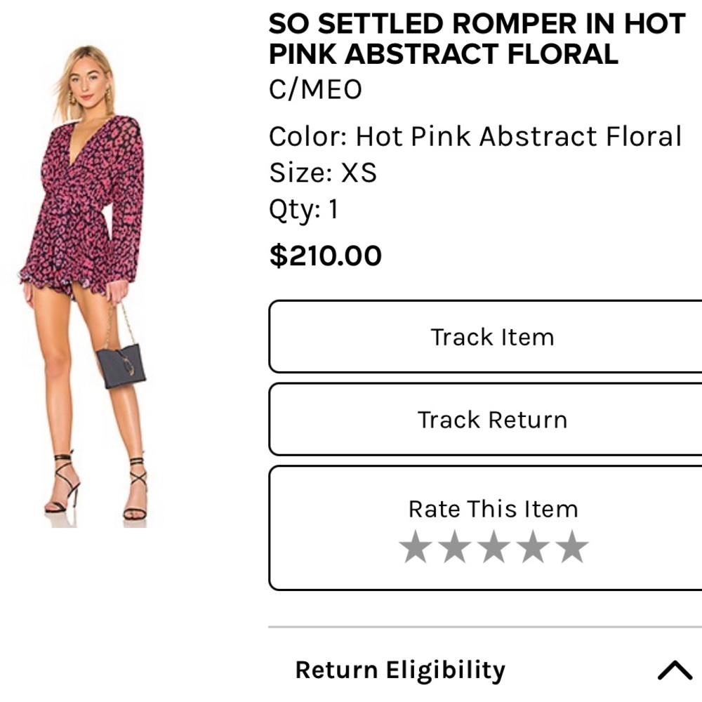 C/MEO Romper XS